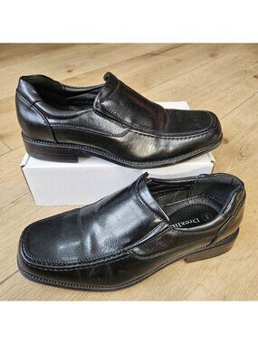 Drexlite Black Dress Shoes Size 6 M Youth Boys Formal Concert Church Dressy